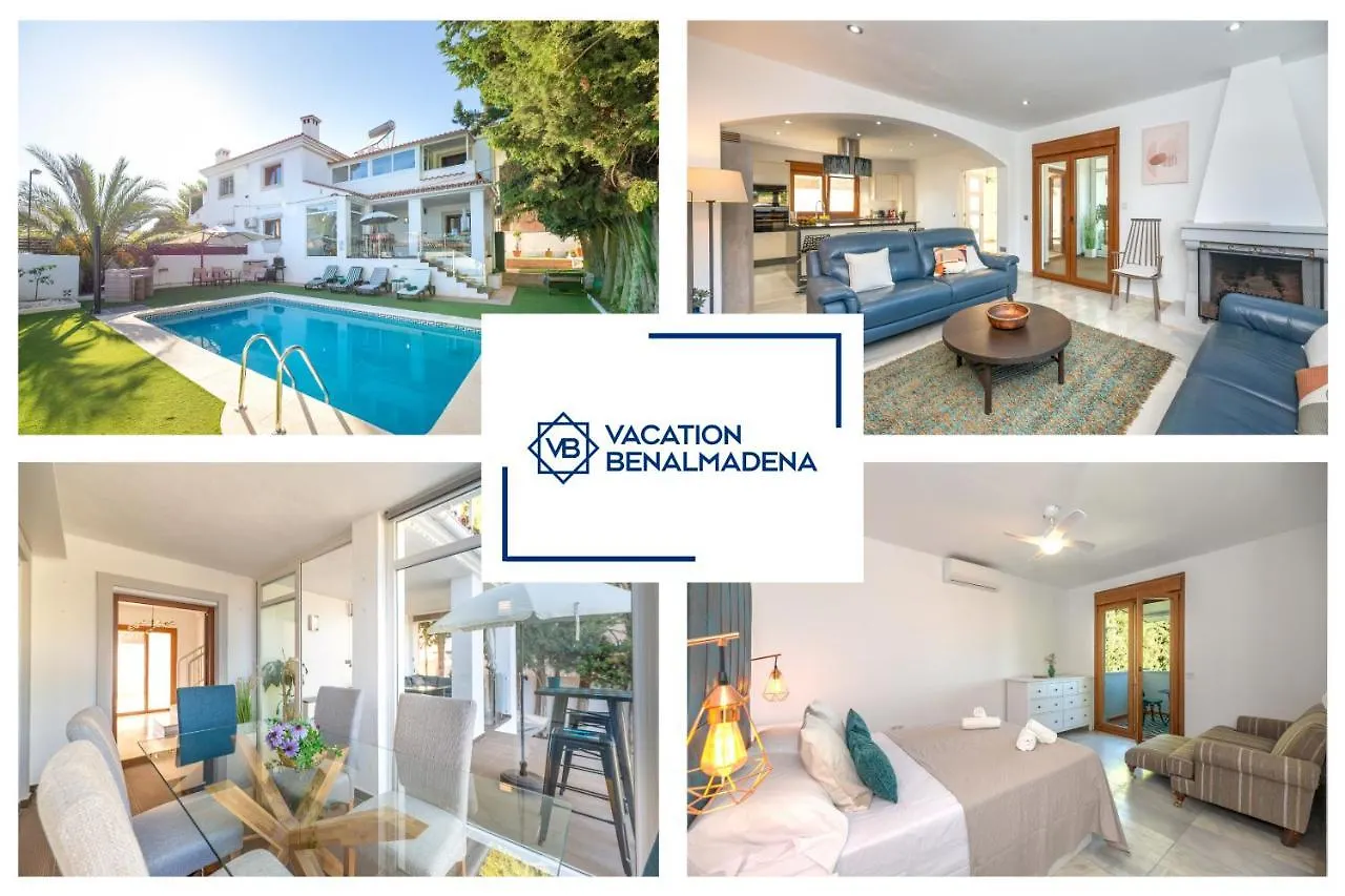 Vb Guadalmedina 4Bdr Coast-Centre Villa Benalmadena